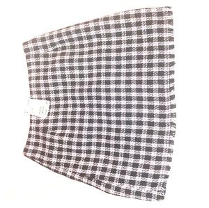 Checkered skirt